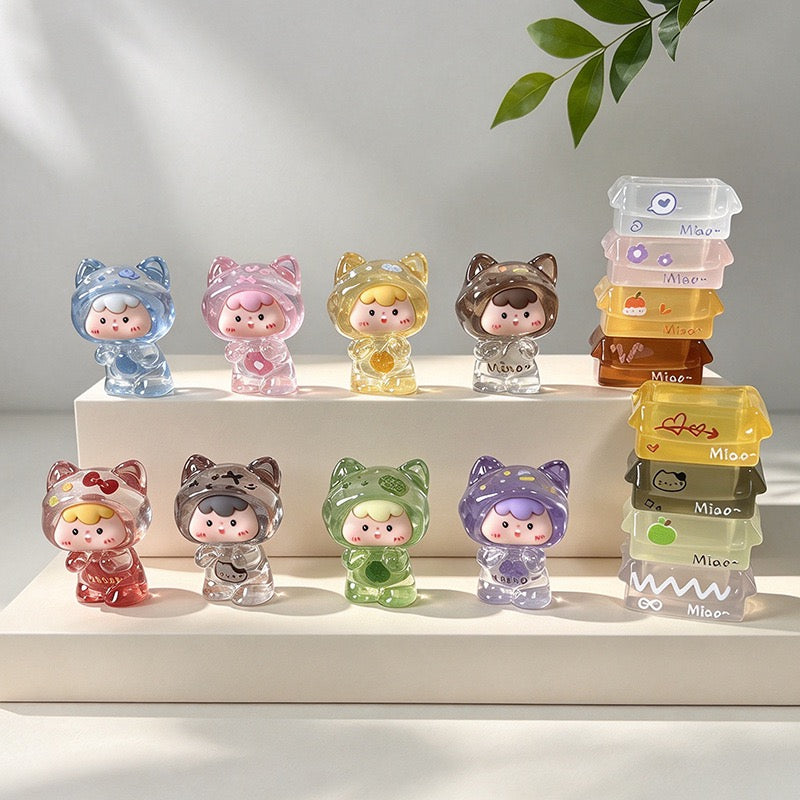 Cute Kitten Glow‑in‑the‑Dark Charms