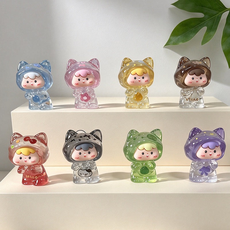 Cute Kitten Glow‑in‑the‑Dark Charms