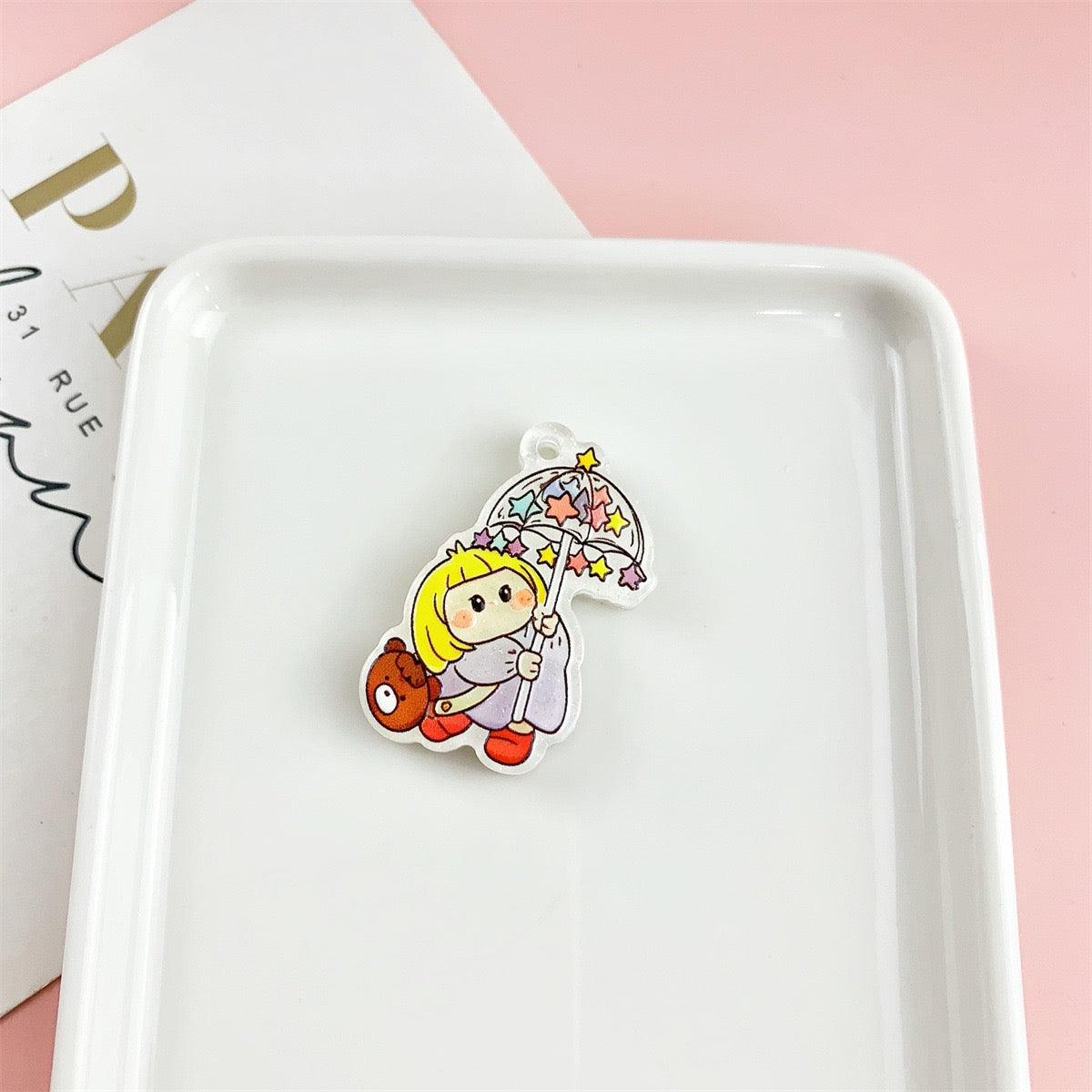 Cute Hand‑Made Embossed Beads