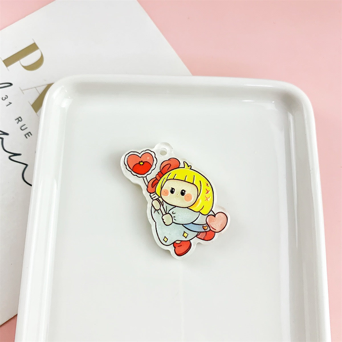 Cute Hand‑Made Embossed Beads
