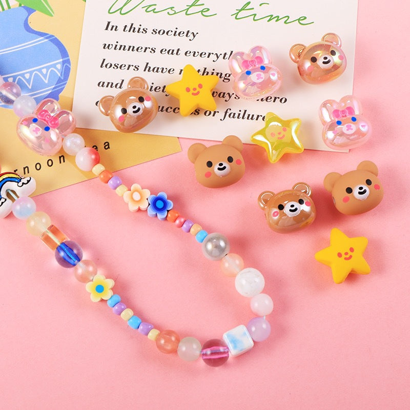 Little Bear Rabbit Star Beads