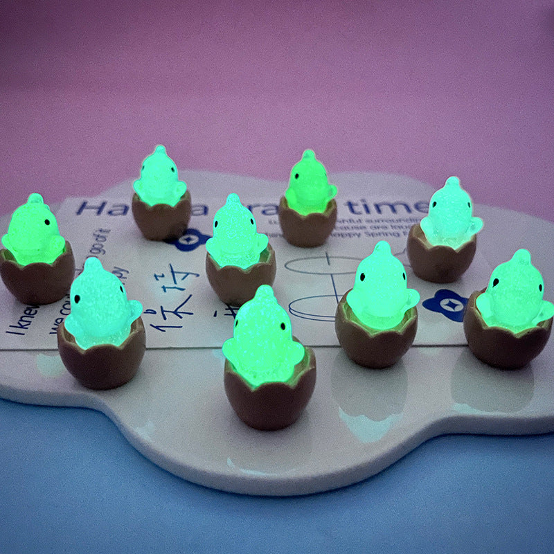 Glow-in-the-dark dinosaur eggs