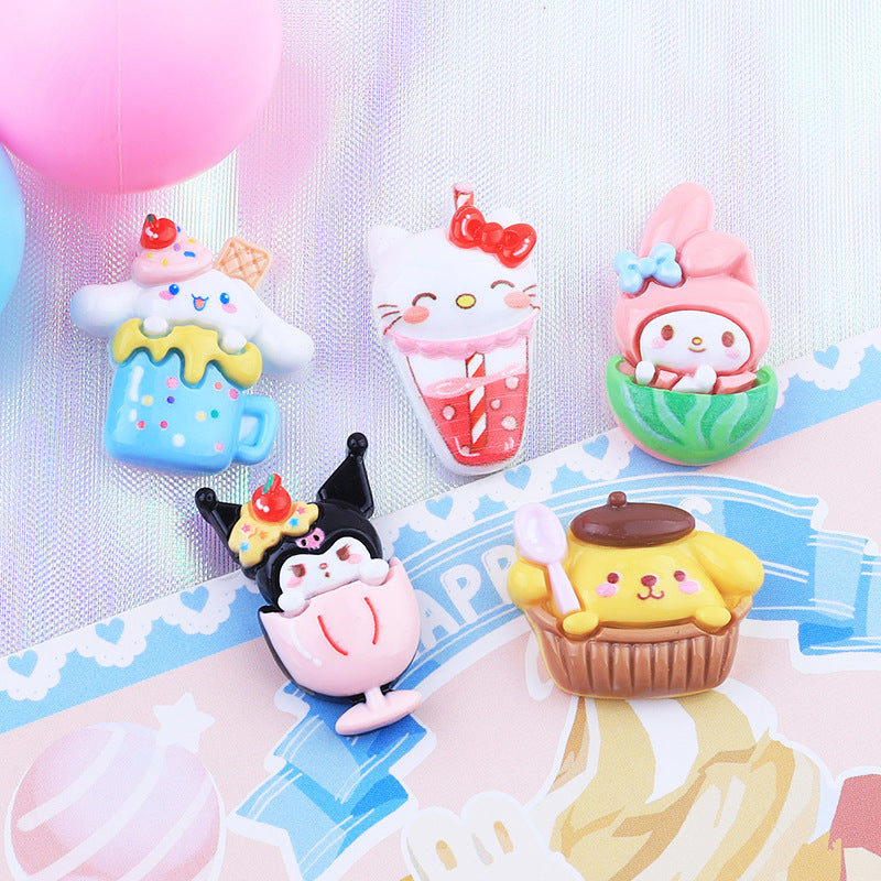 Cartoon cake charm