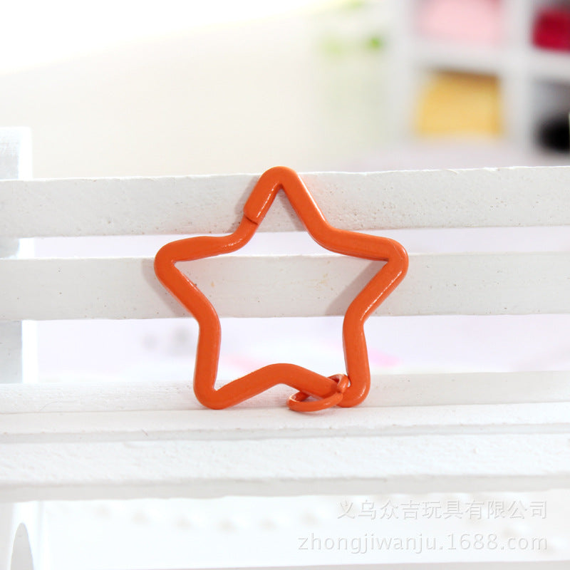 Five-Pointed Star Keychain Accessories