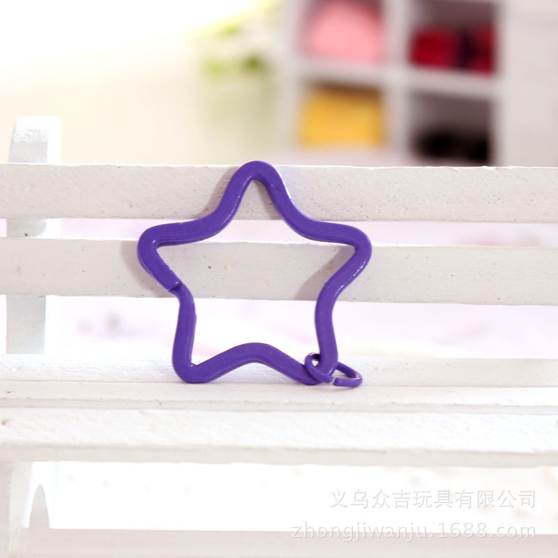 Five-Pointed Star Keychain Accessories