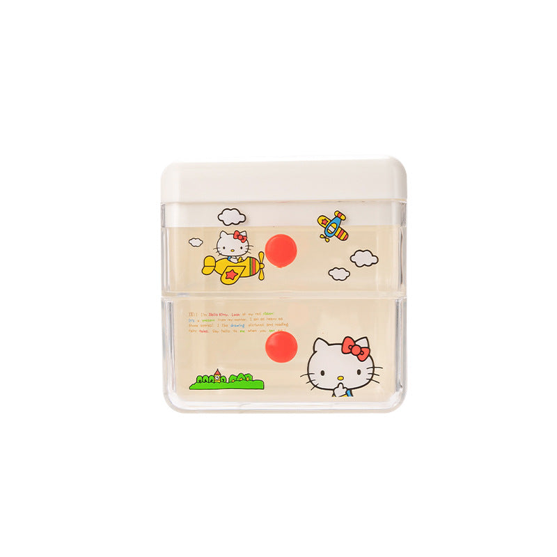 Sanrio Desktop Lift the Lid Drawer Storage Box