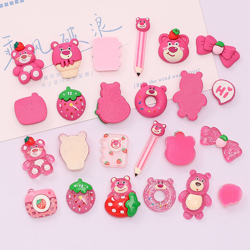 Strawberry Bear Series Charm