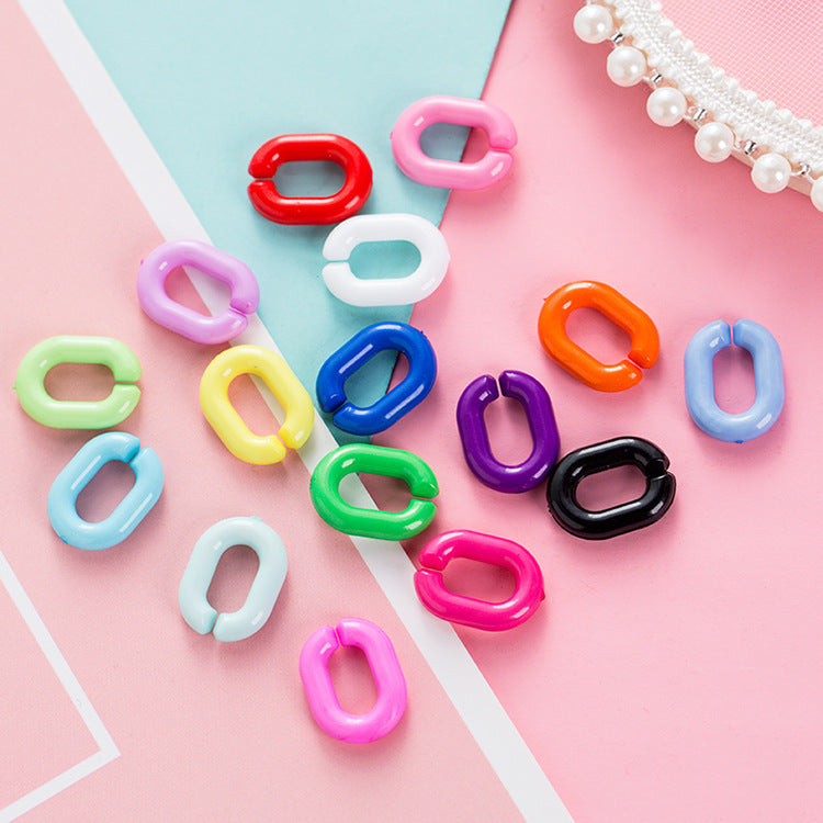 DIY Acrylic U-Shaped Chain Accessories