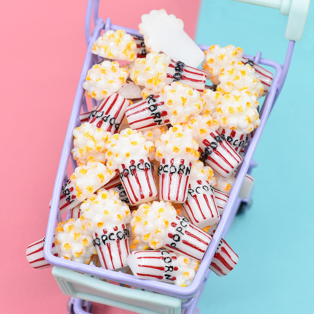 Cute Popcorn Charm