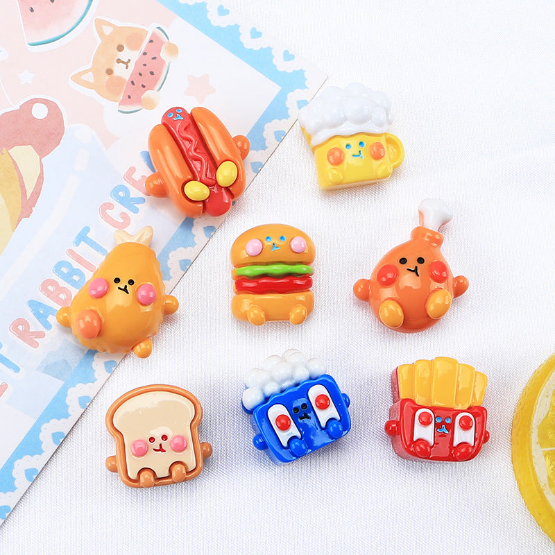 Cartoon Food Charm